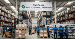 Distributeur de matériel médical en Tanzanie