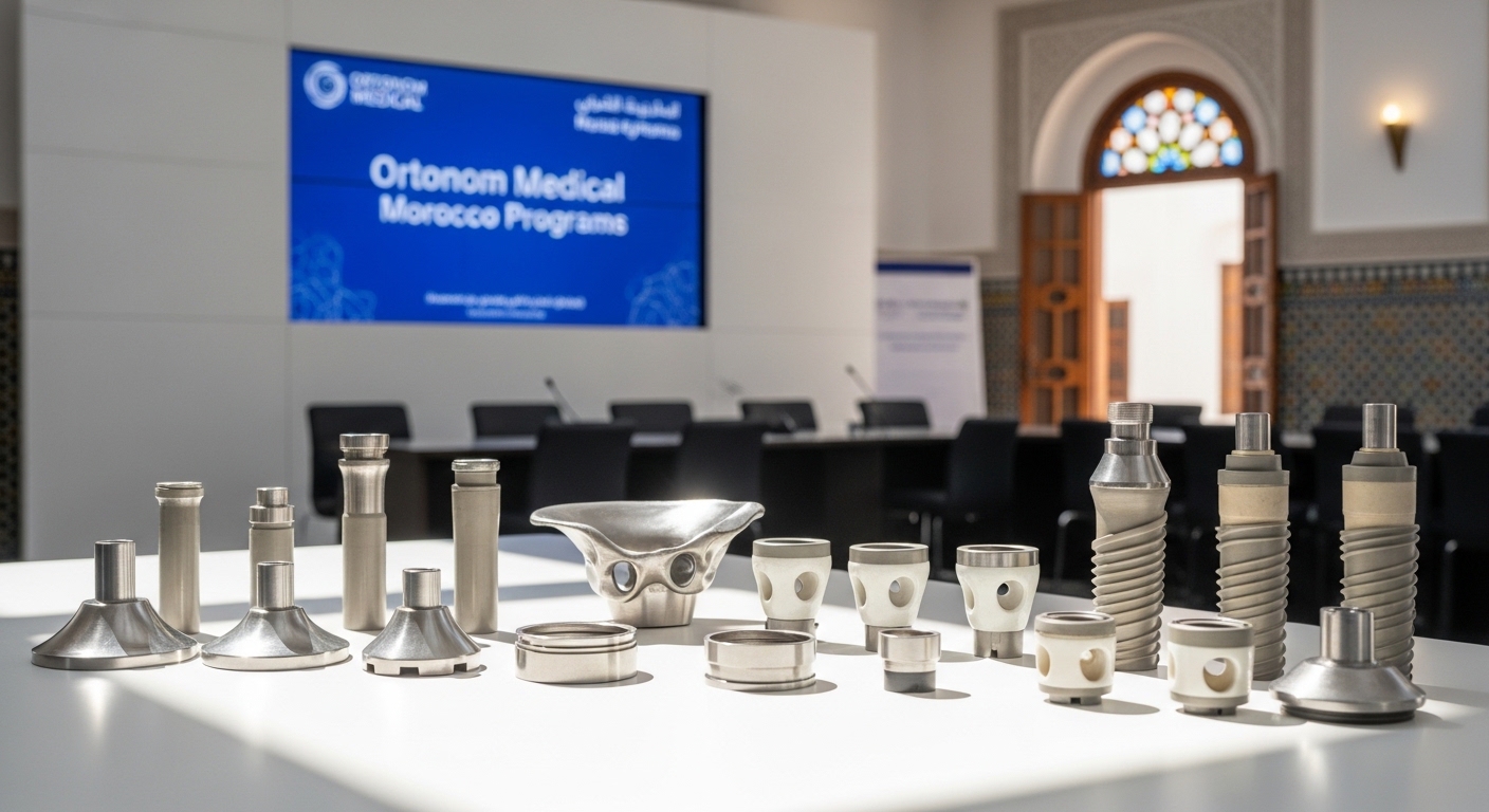 Ortonom Medical hip implant portfolio for Morocco programs