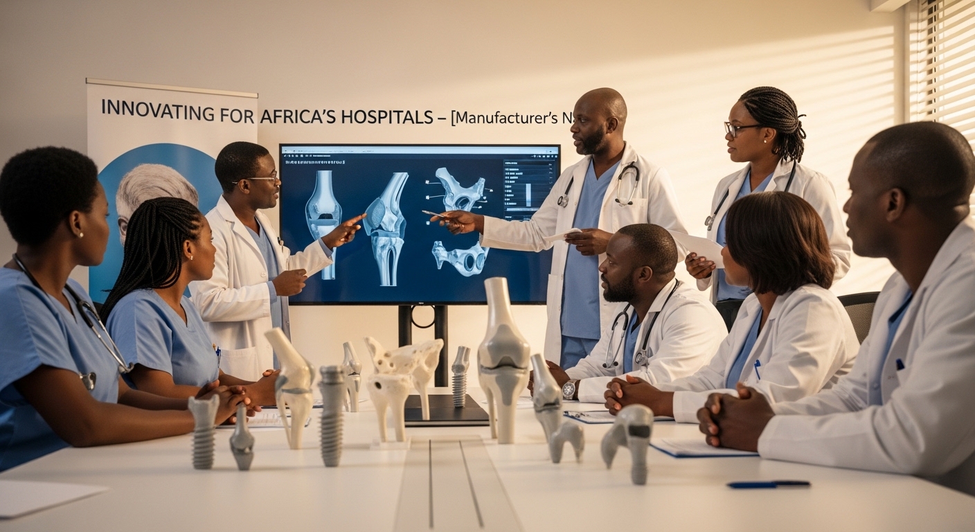 Fabricant D’implants de Hanche et de Genou Pour Les Hôpitaux Africains
