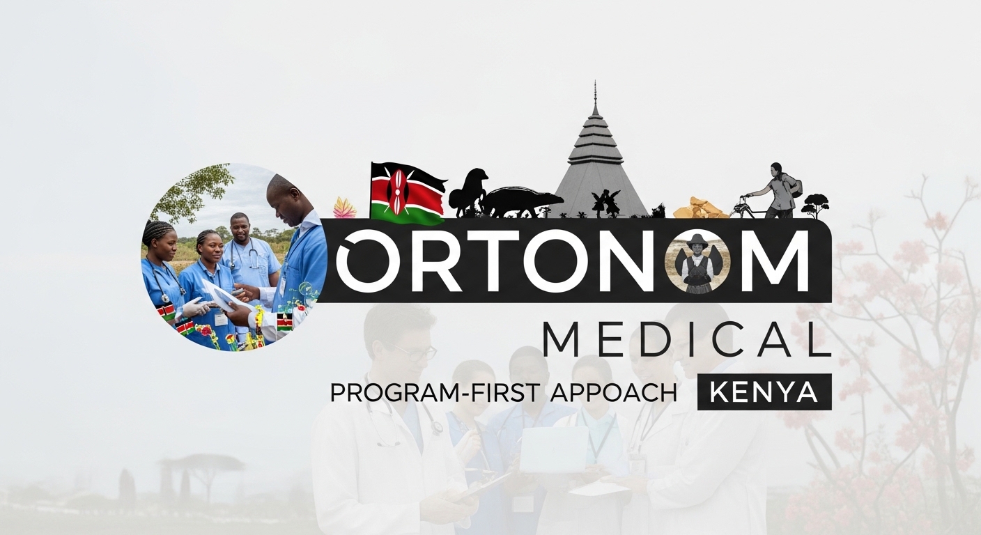 Ortonom Medical and a program-first approach for Kenya