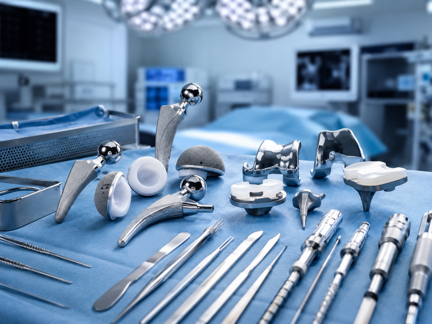 Medical Equipments for Hip and Knee Replacement Surgery