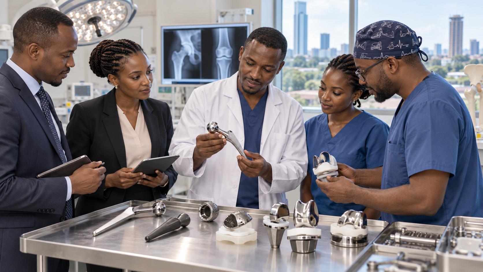 Systèmes de hanche Ortonom Medical pour le Kenya