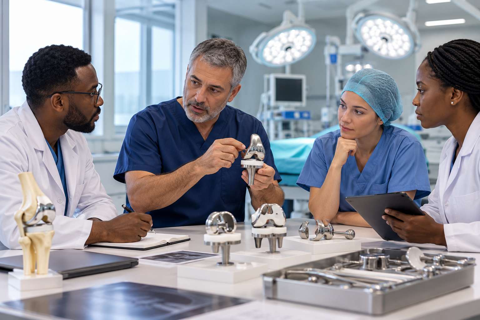 OrtoKnee Implant Systems for Hospital Knee Replacement Programs