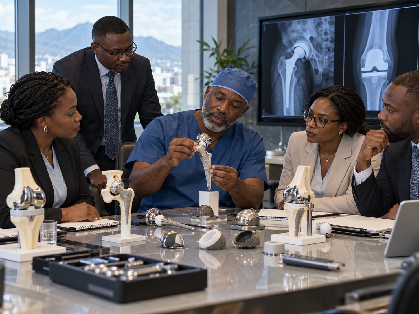 Working with distributors for orthopedic implant supply